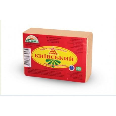 Продукт сирний молоковмісний «Київський» плавлений пастоподібний 50%